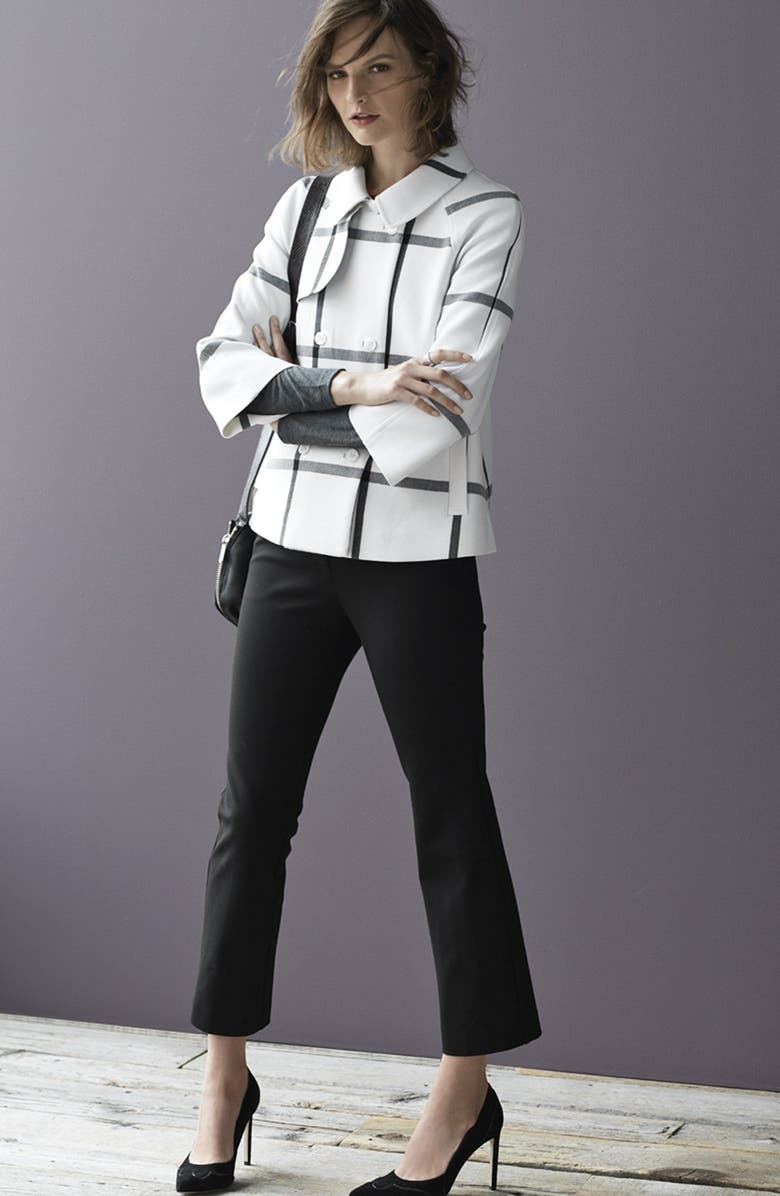 Halogen<sup>®</sup> Crop Ponte Pants, Alternate, color,