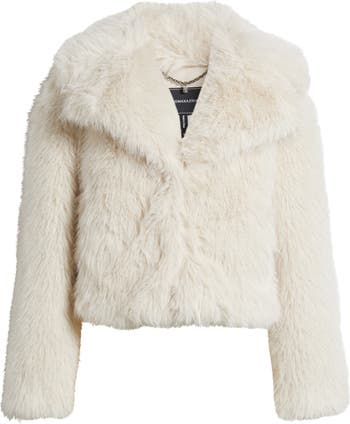 ISDA 2024 & CO Faux fur cropped coat