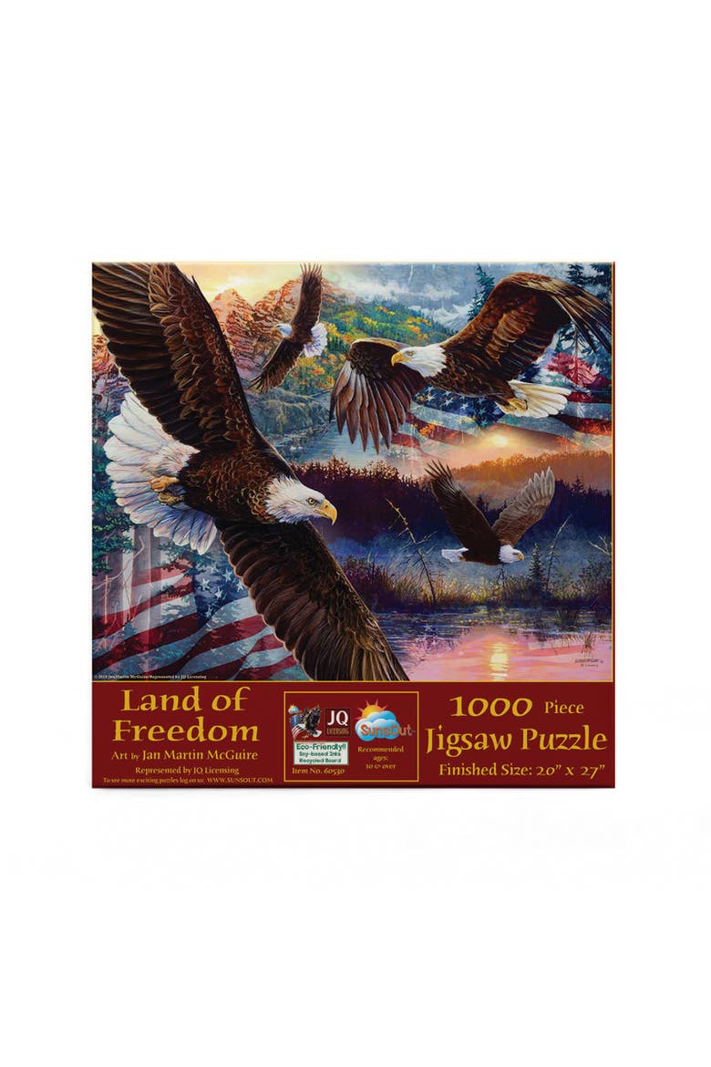Land of Freedom 1000 piece Jigsaw Puzzle for Adults, Alternate, color, Multicolor