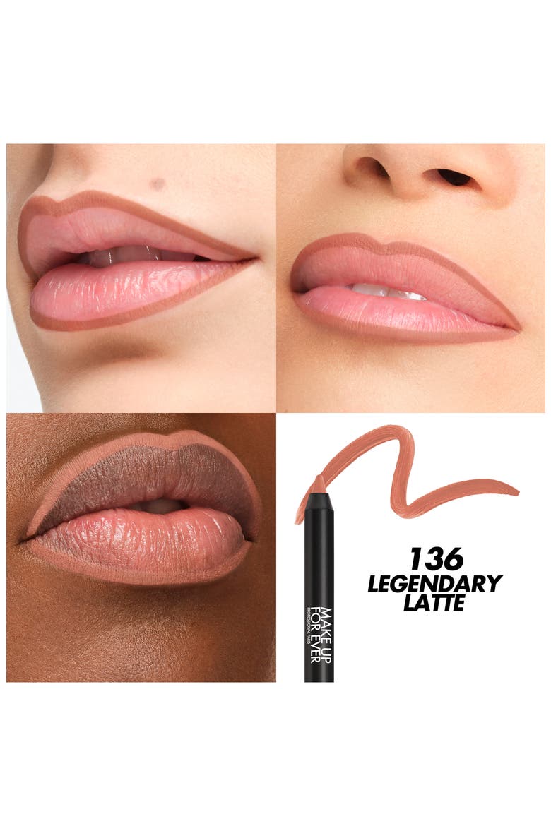 Artist Color Pencil Extreme Waterproof Lip Liner, Alternate, color, 136- LEGENDARY LATTE