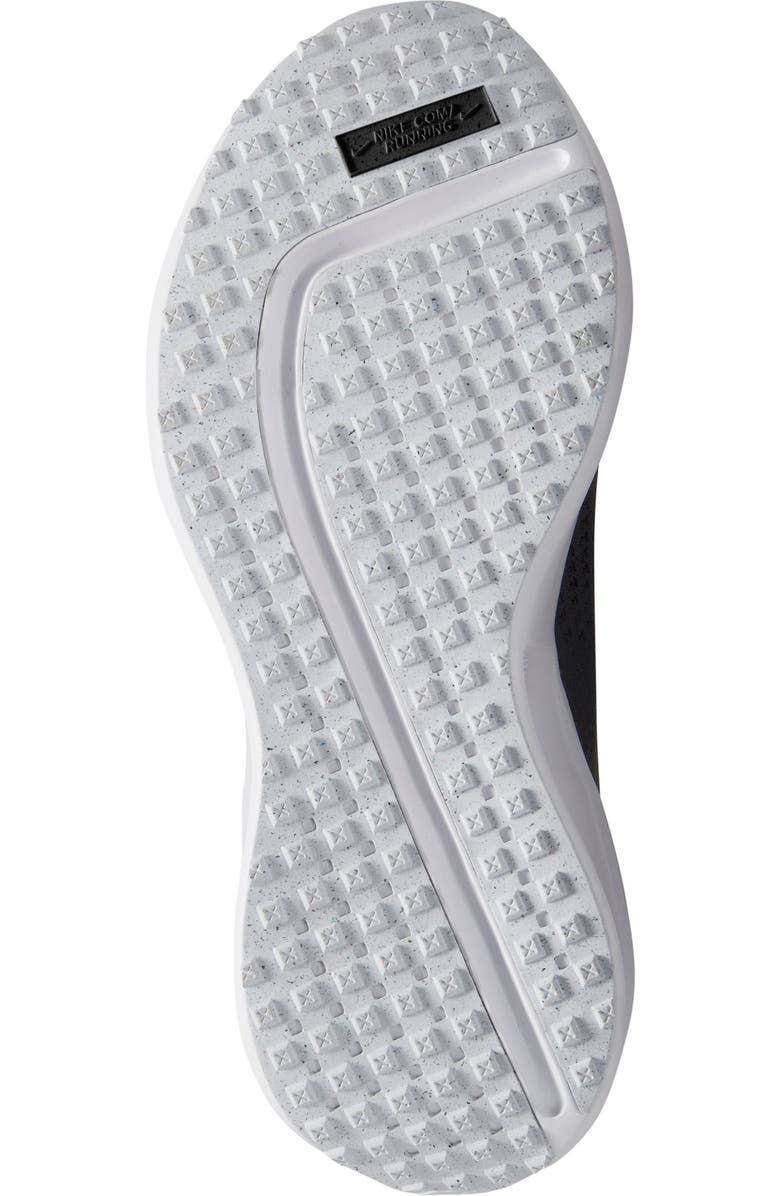 Nike Interact Run EasyOn Running Sneaker, Alternate, color, Black/ White/ Black