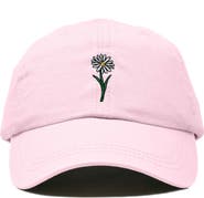 Dalix Daisy Embroidered Everyday Hat