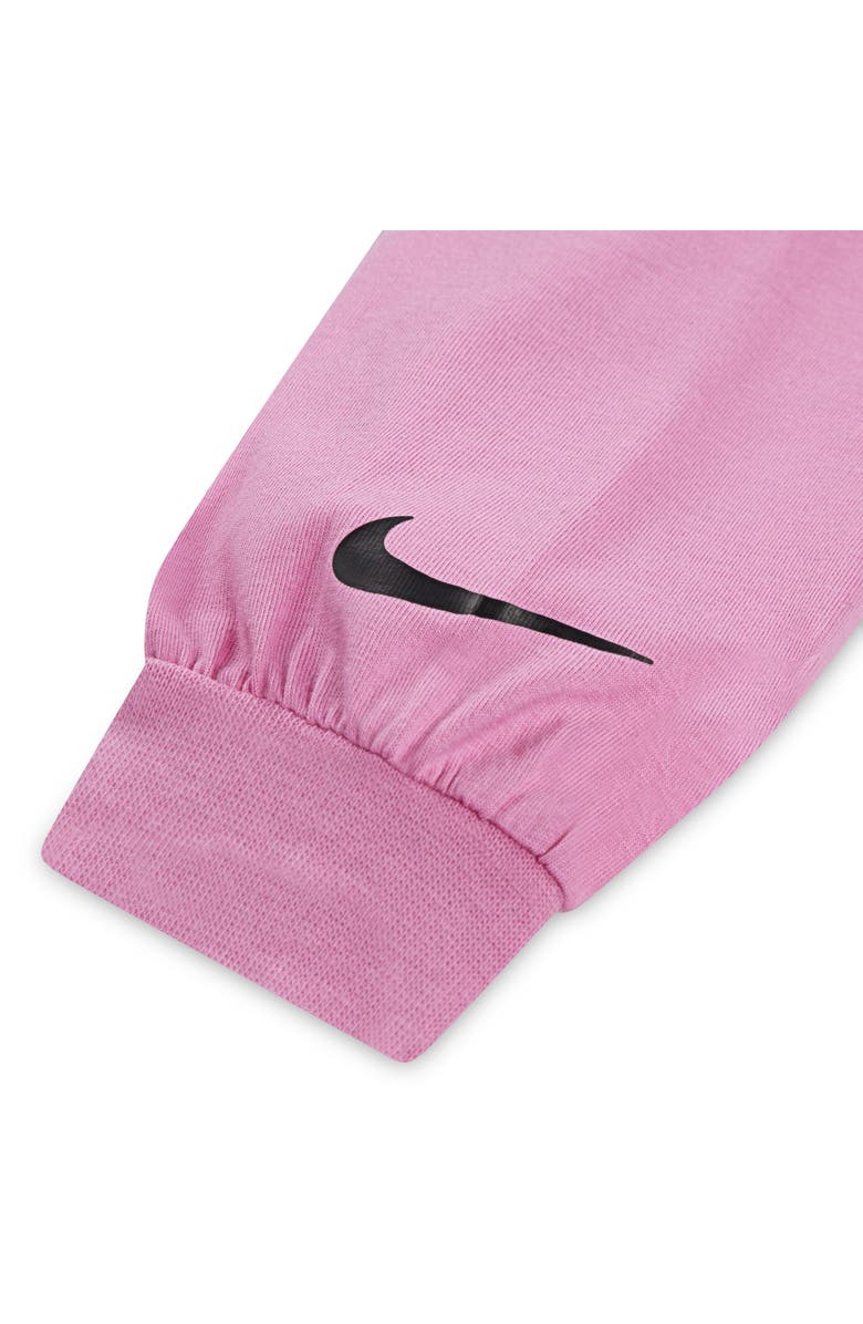 Nike Crewneck T-Shirt & Leggings Set, Alternate, color, Black