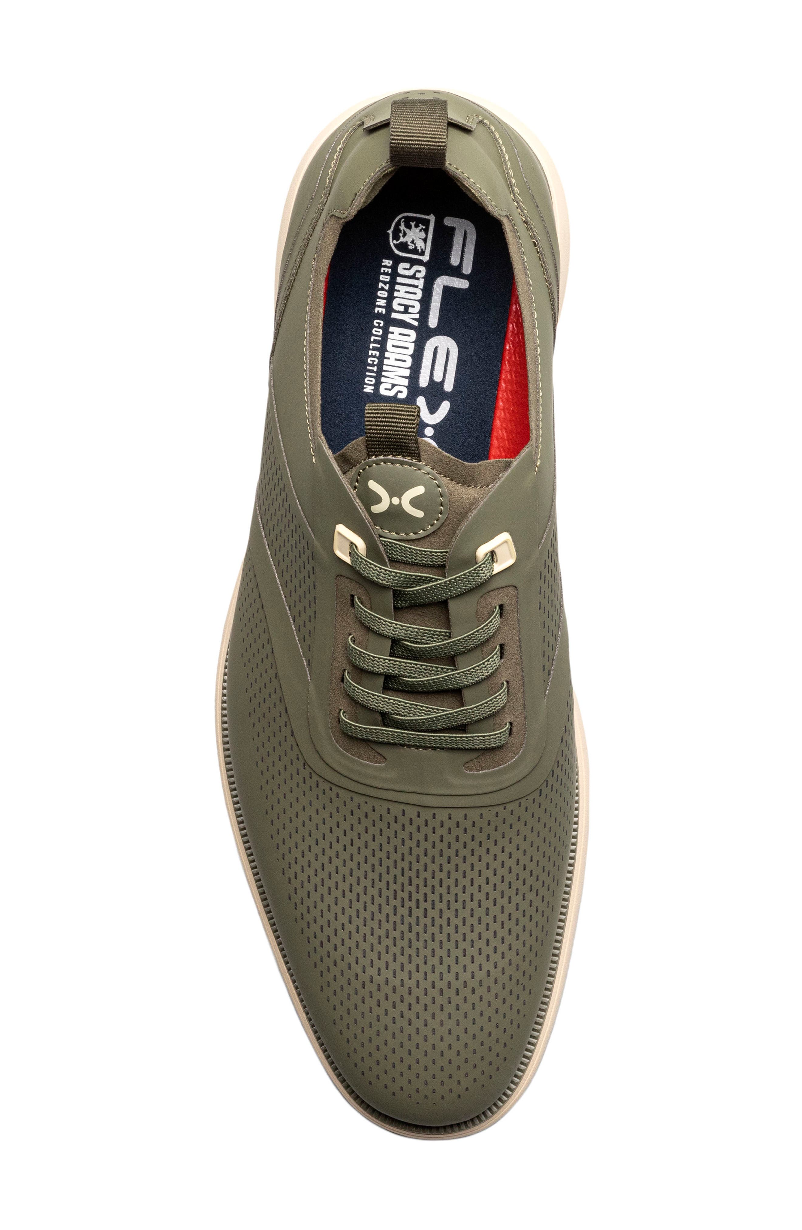 Stacy Adams Everidge Pull-On Sneaker, Alternate, color, Olive