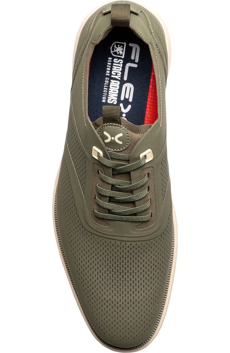 Stacy Adams Everidge Pull-On Sneaker, Alternate, color, Olive