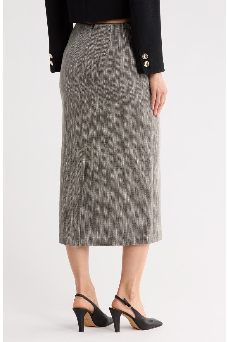 Cotton, Linen & Wool Maxi Skirt, Alternate, color, VINEYARD MULTI