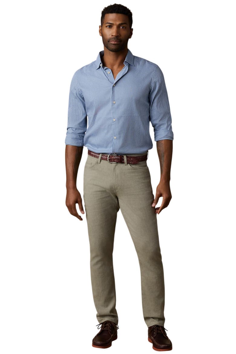 Movement Monterrey Plaid Button-Up Shirt, Alternate, color, WHITE BLUE CHECK