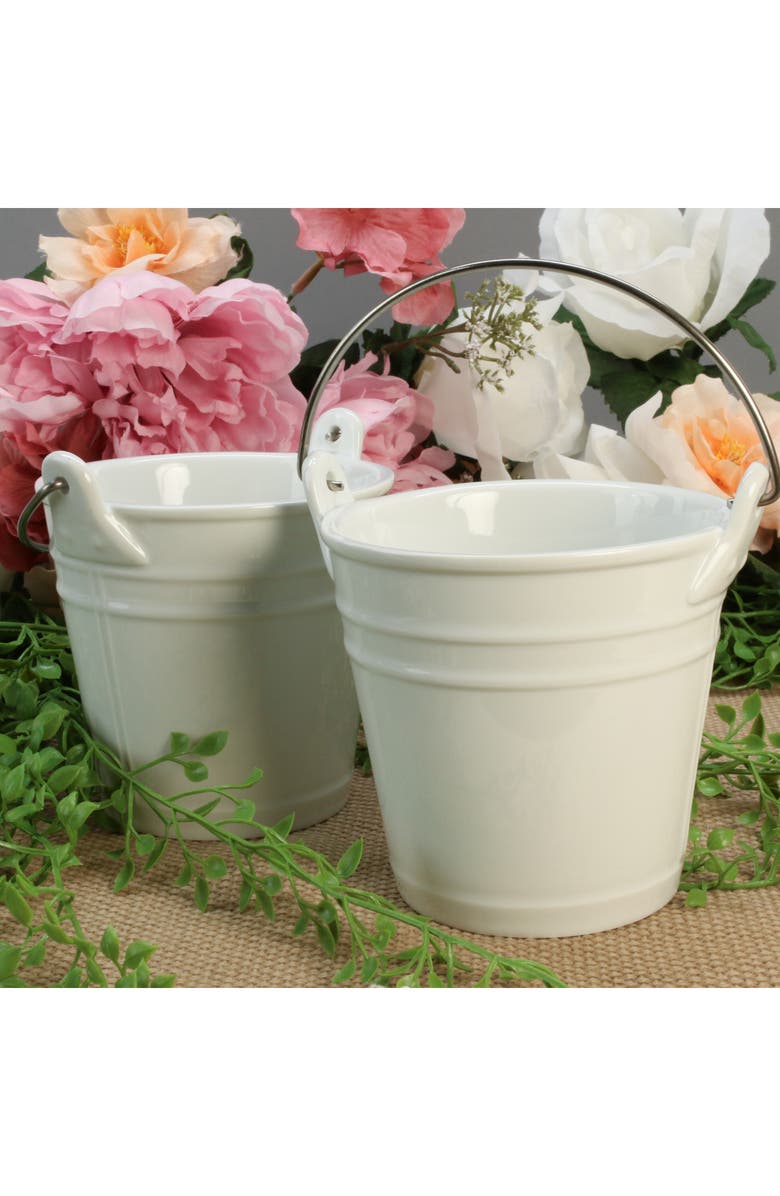 BIA Cordon Bleu 4-Piece Assorted Pail Set, Alternate, color, White