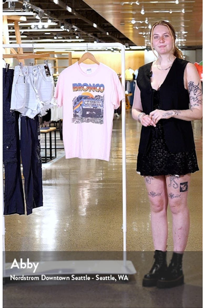Ford Bronco Oversize Graphic T-Shirt video