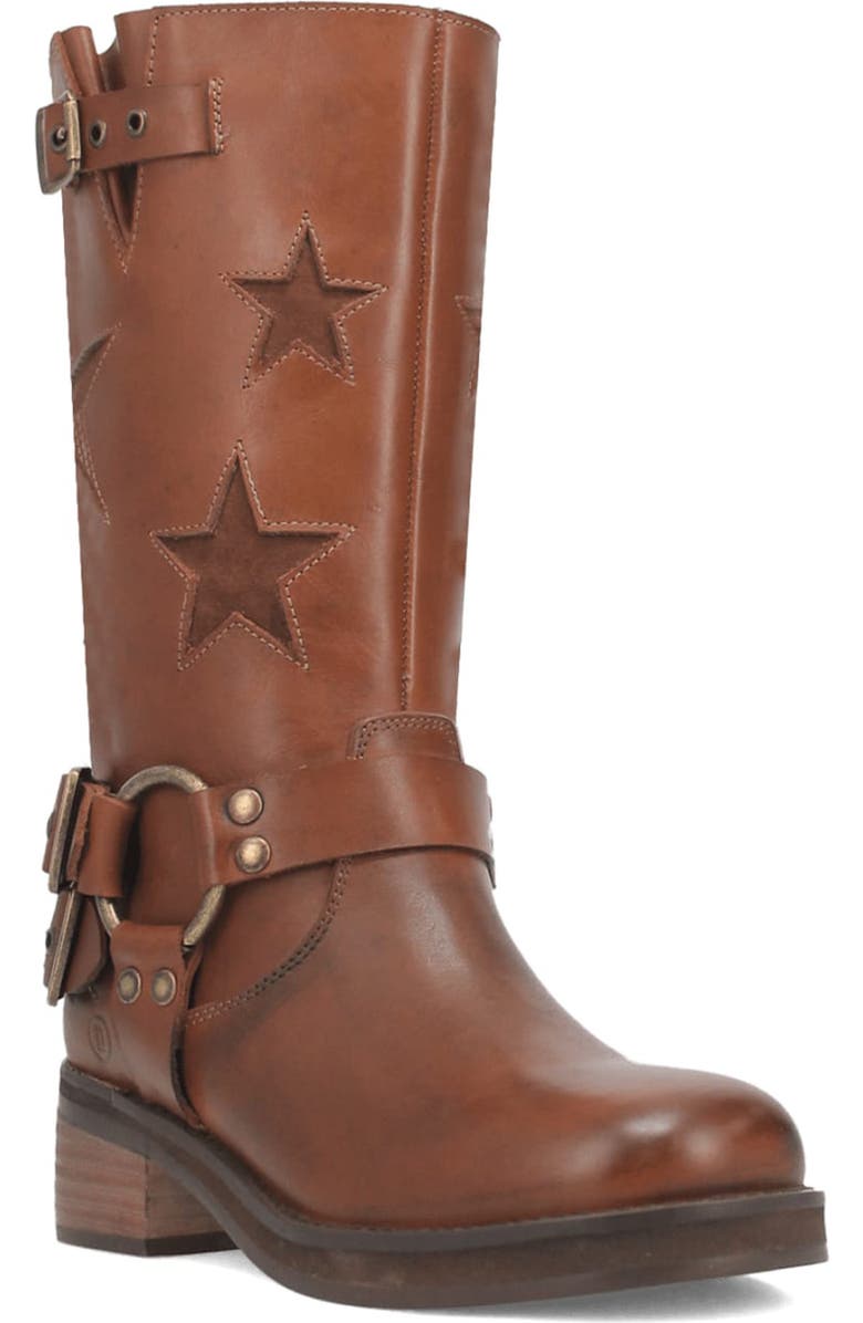 Dingo Blacklist Moto Boot, Main, color, Brown