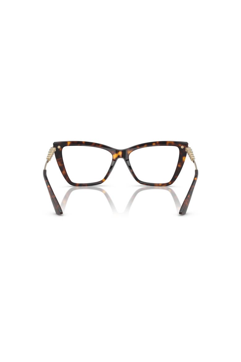 53mm Cat Eye optical glasses, Alternate, color, Tortoise