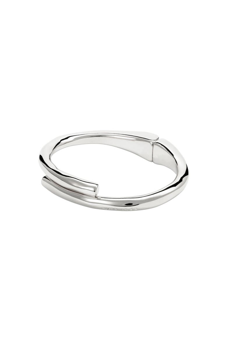 Nova Tube Bangle, Alternate, color, Silver