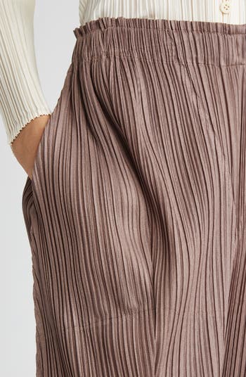 Pleats Please Issey Miyake Thicker Bottoms 2 Pleated Tapered Ankle