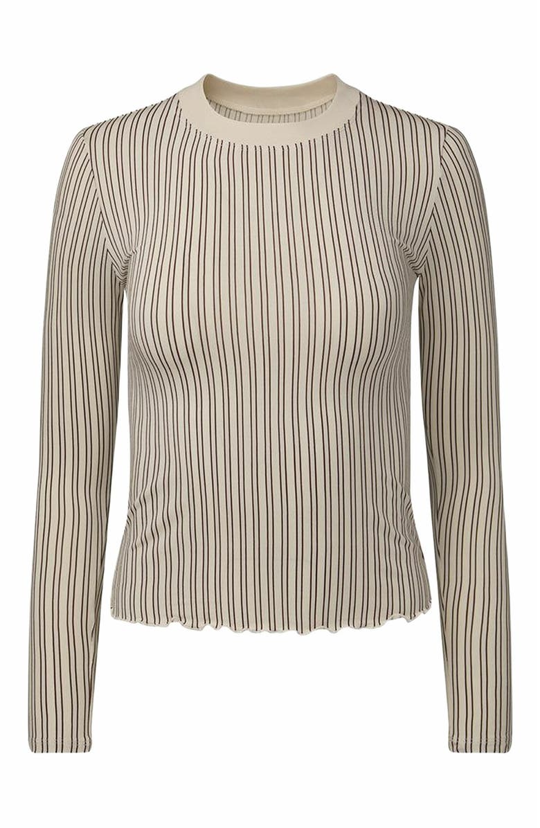 WeWoreWhat Long Sleeve Crewneck Top, Main, color, 