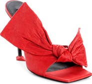 Givenchy Boudoir Bow Slide Sandal