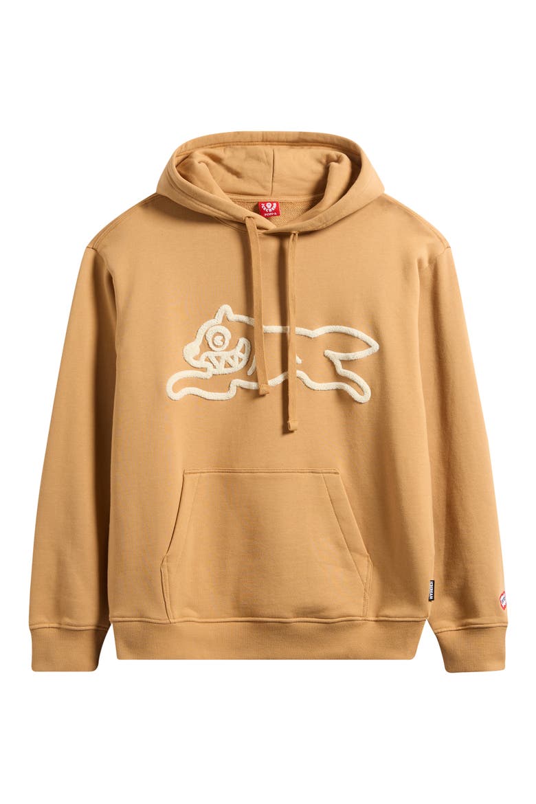 Sauce Logo Appliqué Hoodie, Alternate, color, APPLE CINNAMON