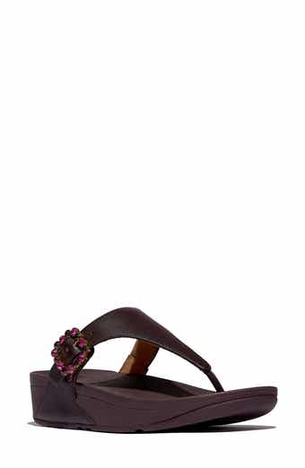 FitFlop Lulu Crystal Buckle Sandal