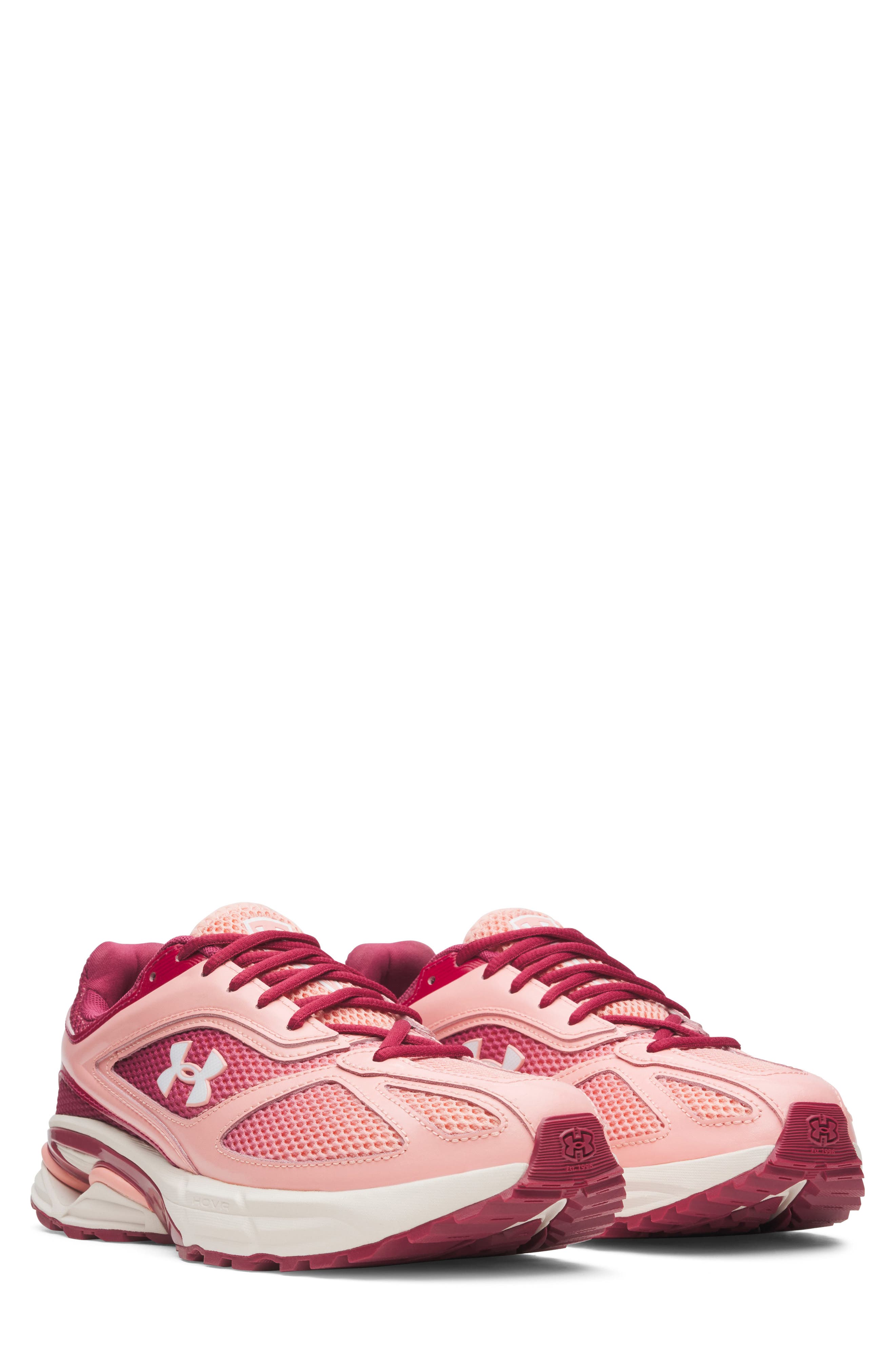  Claret / Posh Pink / White