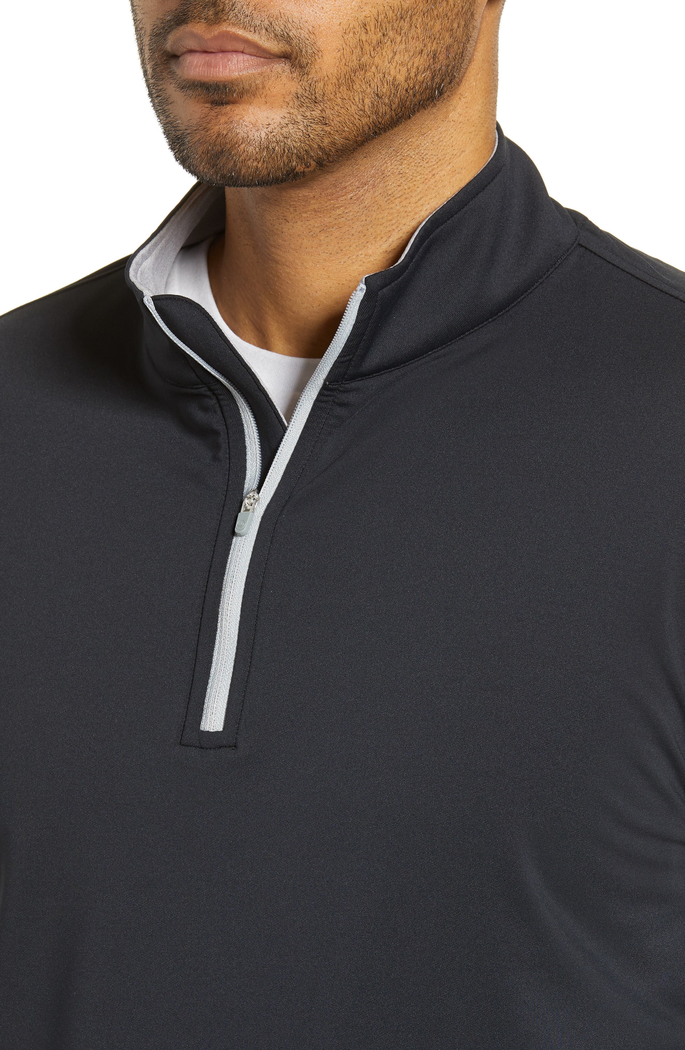 Мужские худи Peter Millar Perth Performance Quarter Zip Sweatshirt — фото 4