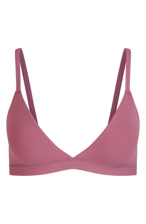 Skims Fits Everybody Triangle Bralette In Pink