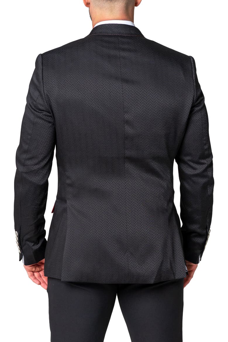 Socrates Blue Black Sport Coat, Alternate, color, BLACK