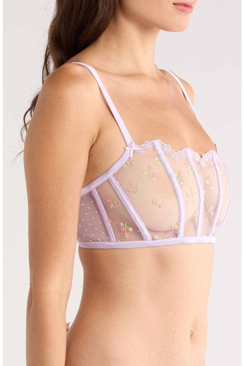 Reveuse Bustier, Alternate, color, LILAC