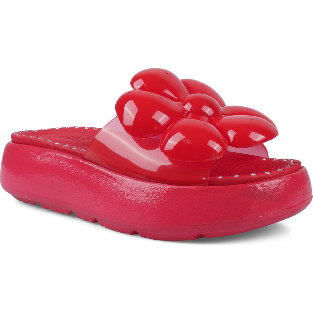 ZIGI Arria Platform Sandal in Red  product