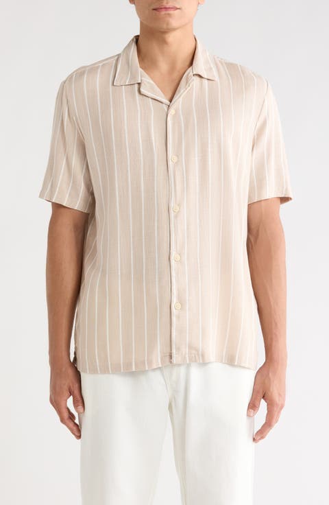 Stripe Camp Shirt