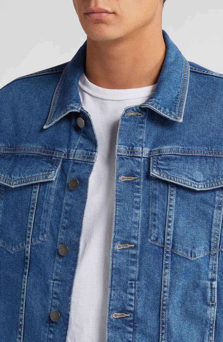 DL1961 Vaughn Denim Trucker Jacket, Alternate, color, 