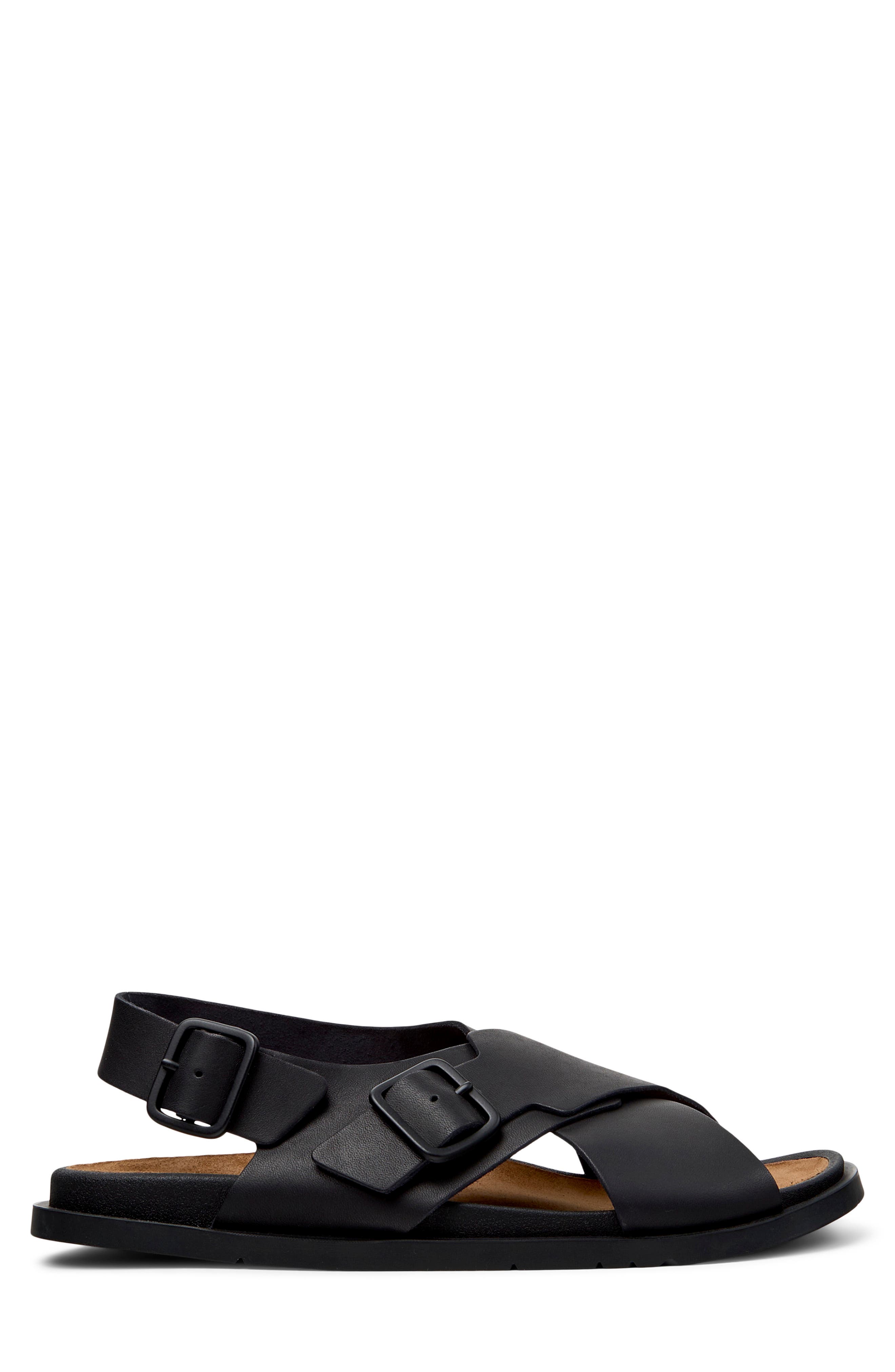 Camper Lluc X-Strap Sandal, Alternate, color, Black