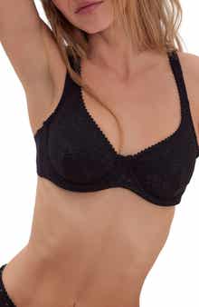 Free People Intimately FP Home Grown Stretch Cotton Eyelet Underwire Bra