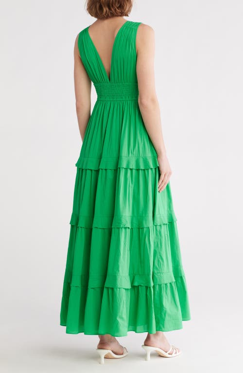 Chelsea28 Sleeveless Tiered Cotton Maxi Dress