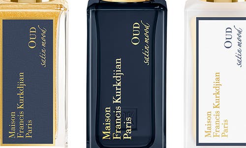 Maison Francis Kurkdjian Oud Satin Mood Fragrance Ritual Set In Transparent
