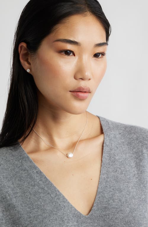 Nordstrom Demi Fine Baroque Pearl Pendant Necklace