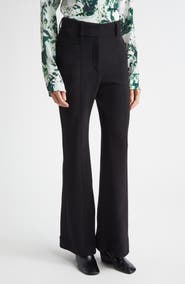 Proenza Schouler Kalea Compact Stretch Crepe Pants