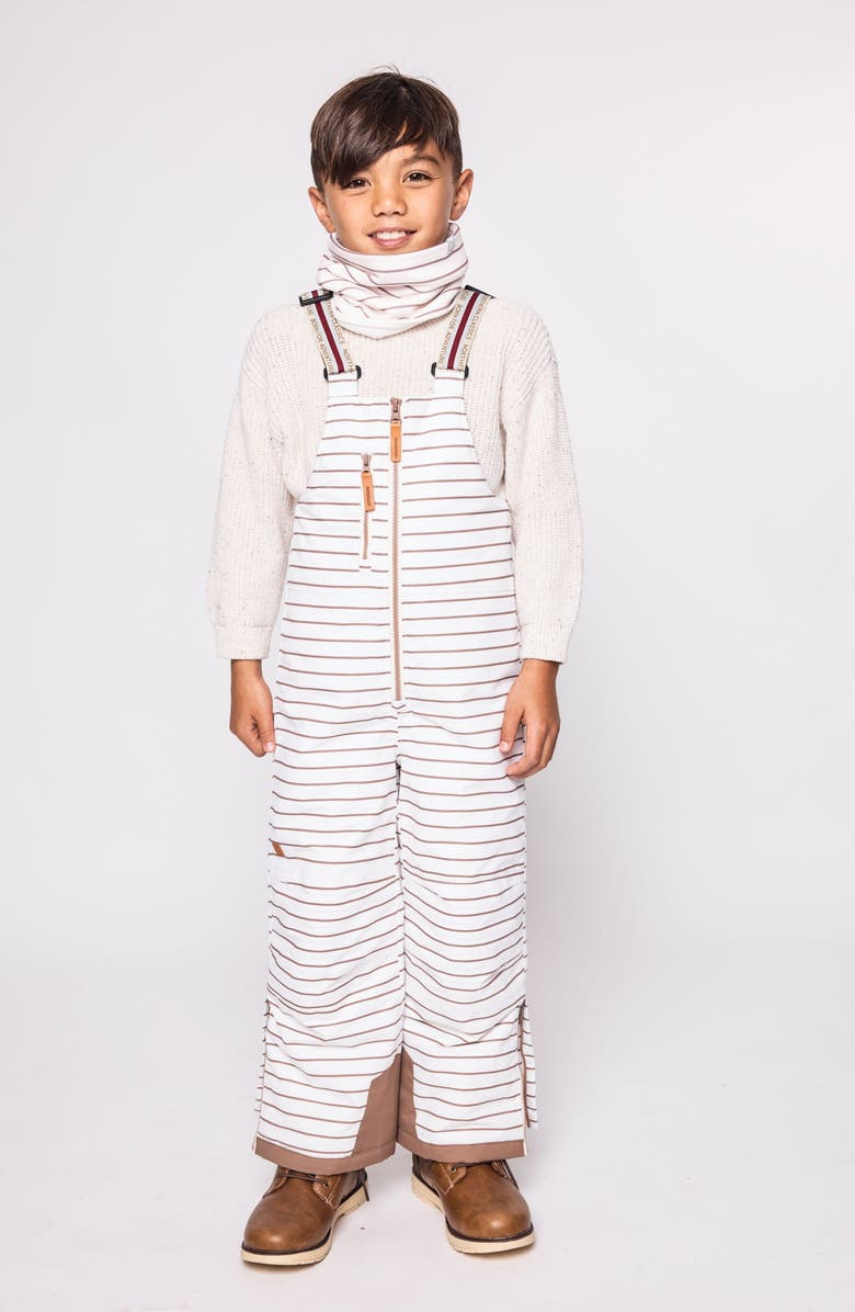 Northern Classics Bib Snow Pant, Alternate, color, Breton Stripe