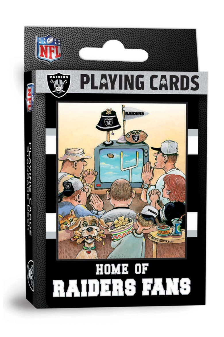 Las Vegas Raiders Fan Deck Playing Cards, Main, color, Multicolor