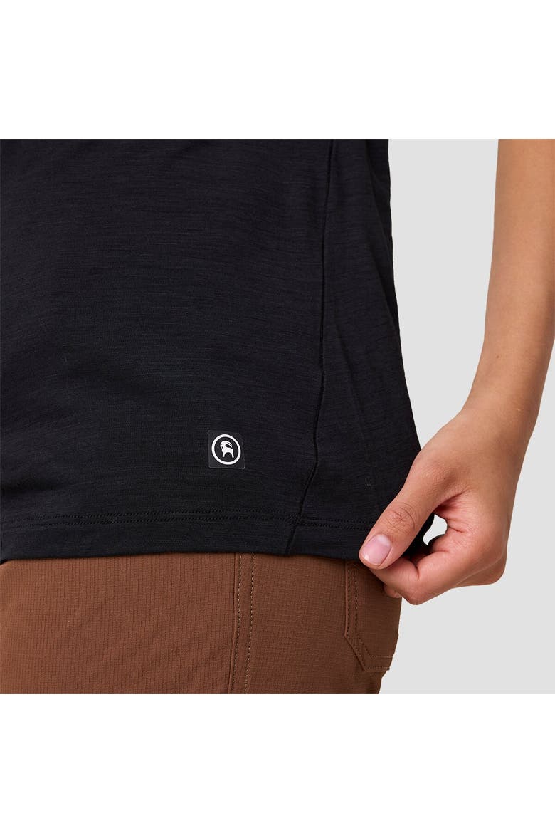 Wasatch Adventure Rws Merino Lt-Wt Tech Tee - Women's, Alternate, color, Black