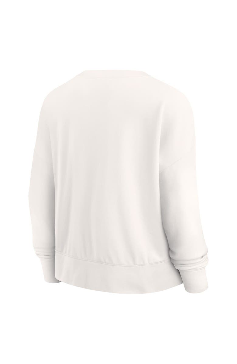 FANATICS Women's Fanatics White Los Angeles Dodgers Close The Game Fleece Pullover Sweatshirt, Alternate, color, 