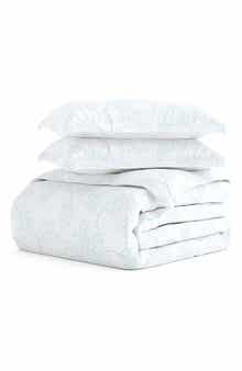 HOMESPUN Premium Ultra Soft Vine Pattern 3-Piece Duvet Cover Set