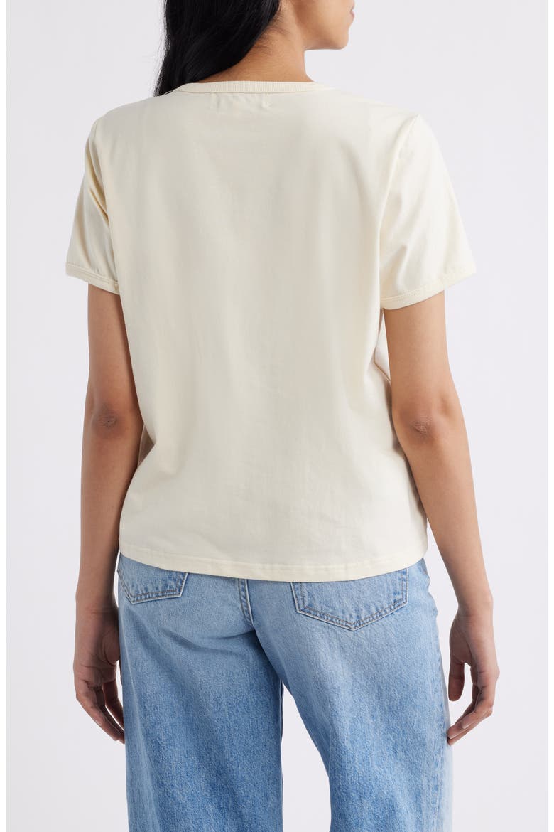 Cotton Blend Graphic T-Shirt, Alternate, color, PEARL