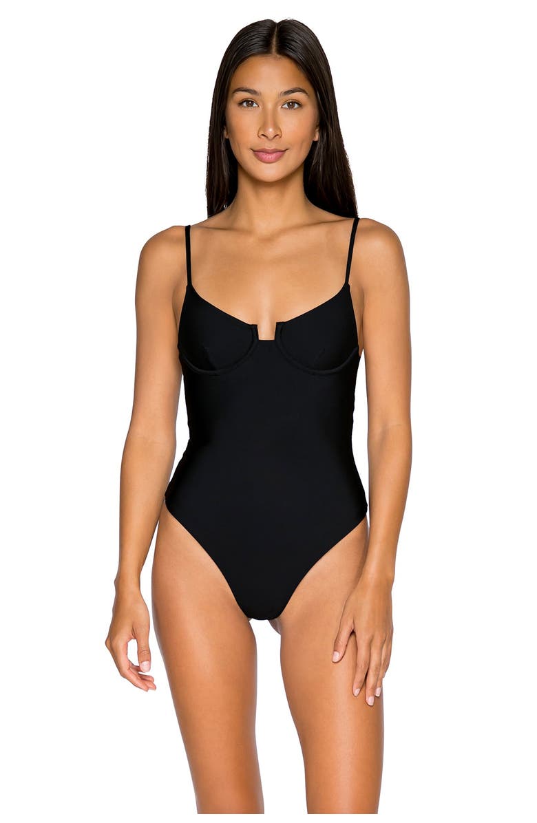 B Swim Jetty One Piece Swimsuit, Main, color,