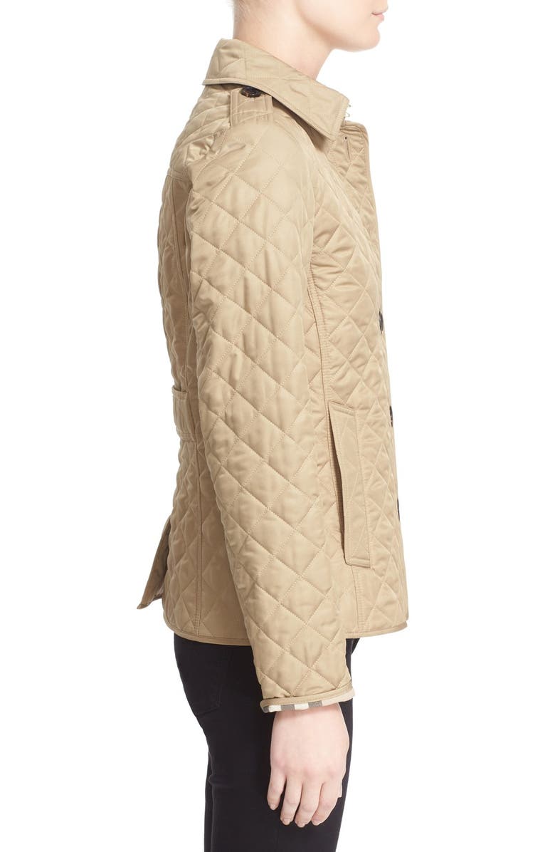 Burberry Ashurst Quilted Jacket, Alternate, color, 