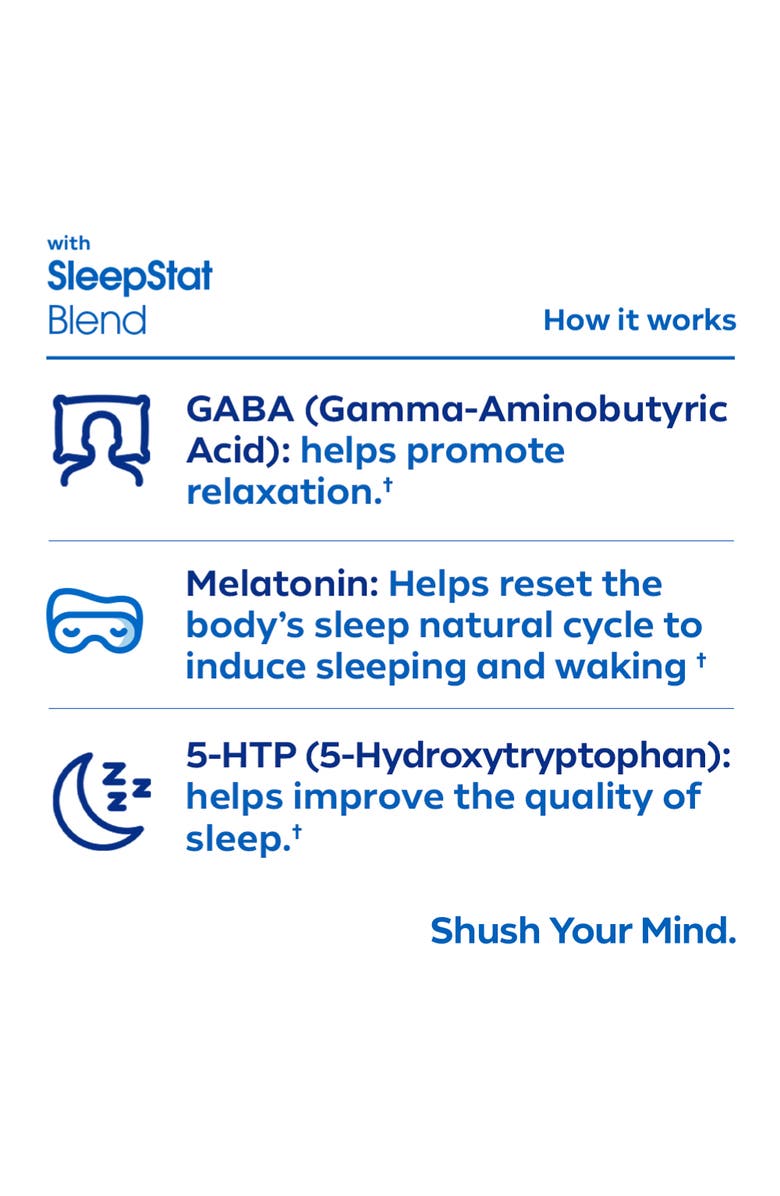 Dream Water Sleep Powder Sugarfree, Gaba, Melatonin,5Htp,Snoozeberry,10 Pack, Alternate, color, Multicolored