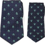 Cufflinks, Inc. Mandalorian Father & Son Silk Tie Set
