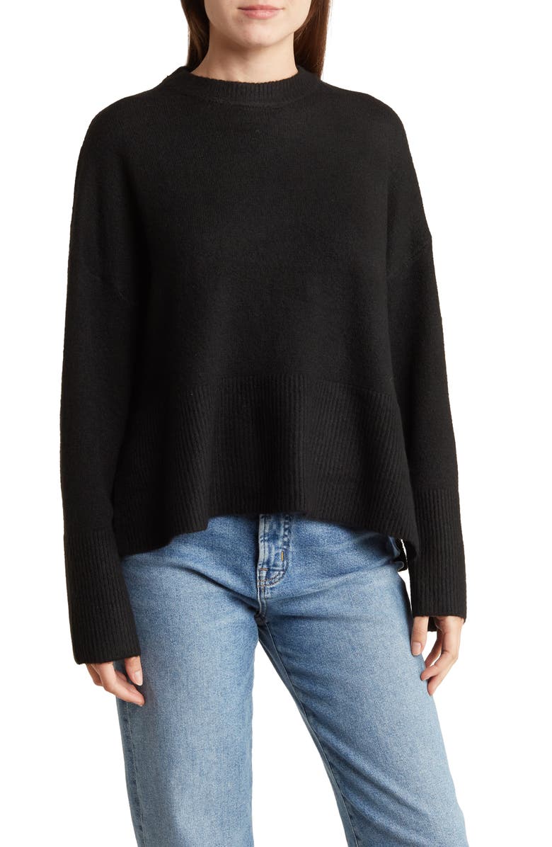 Elodie Side Slit Sweater, Main, color, 