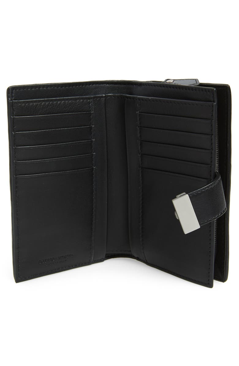 Bottega Veneta Intrecciato Leather French Wallet, Alternate, color, 