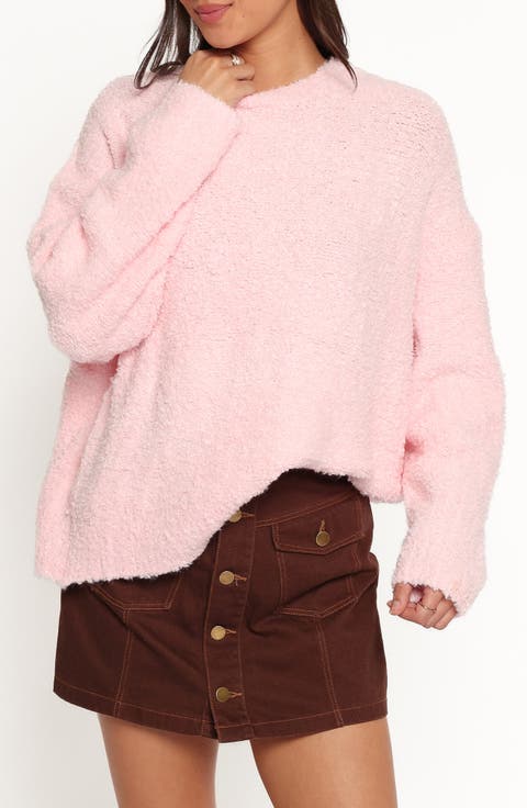 Freida Boucle Knit Sweater