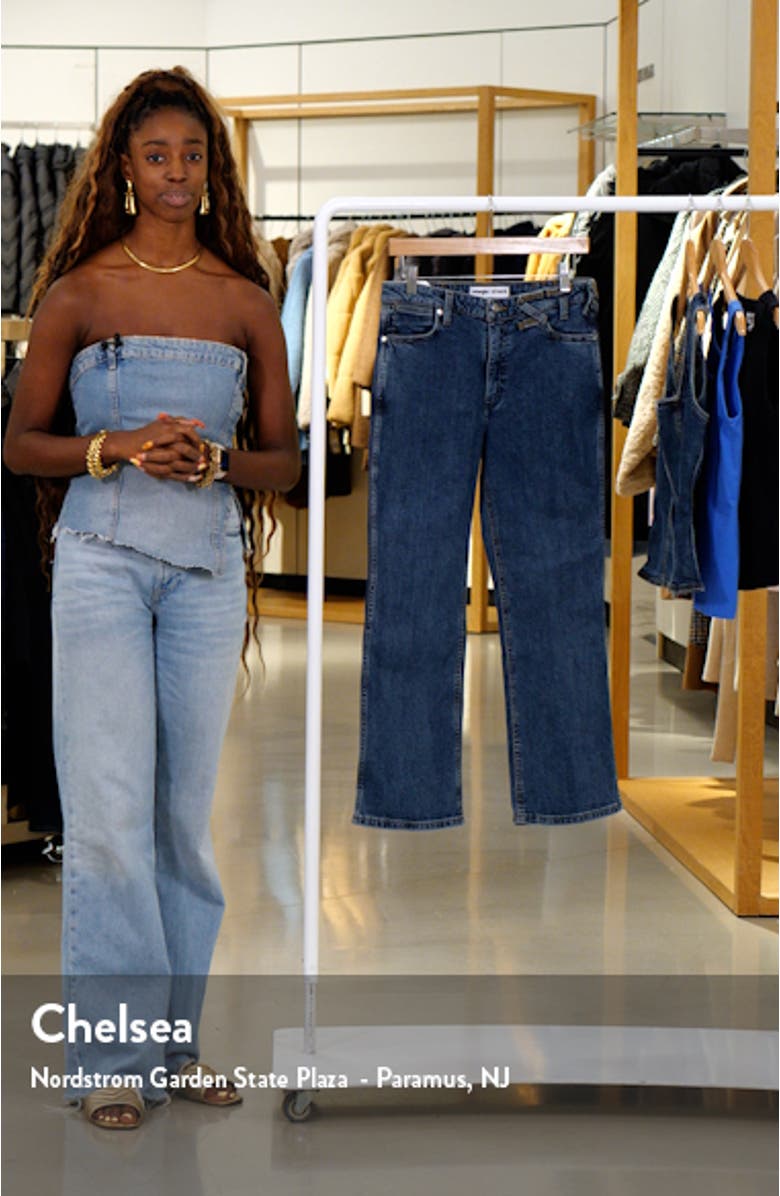+ Wrangler The Cropped Bootcut Jeans, sales video thumbnail