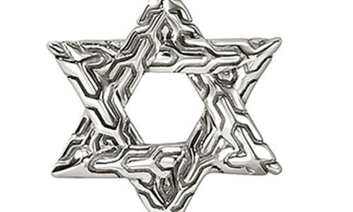 John Hardy Jh Essentials Star Of David Pendant Necklace In Silver
